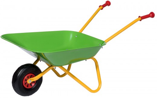 Carretilla Metalica de Jardin Juguete Verde Rolly Toys Carretilla Metalica de Jardin Juguete Verde Rolly Toys